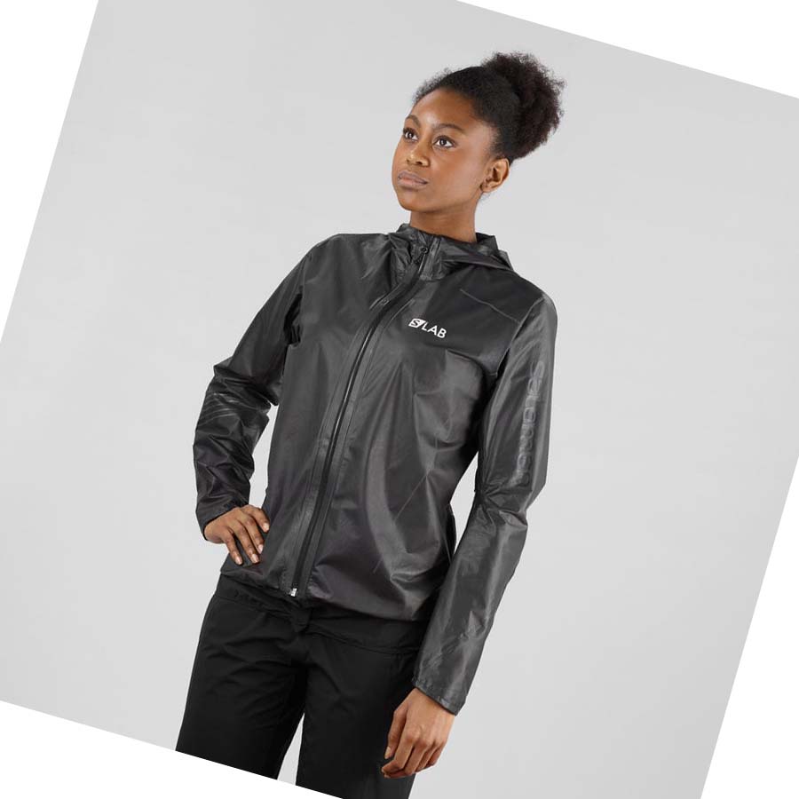 Chaquetas Salomon S/LAB GORE-TEX SHAKEDRY™ WATERPROOF Mujer Negros | MX 2492XYU